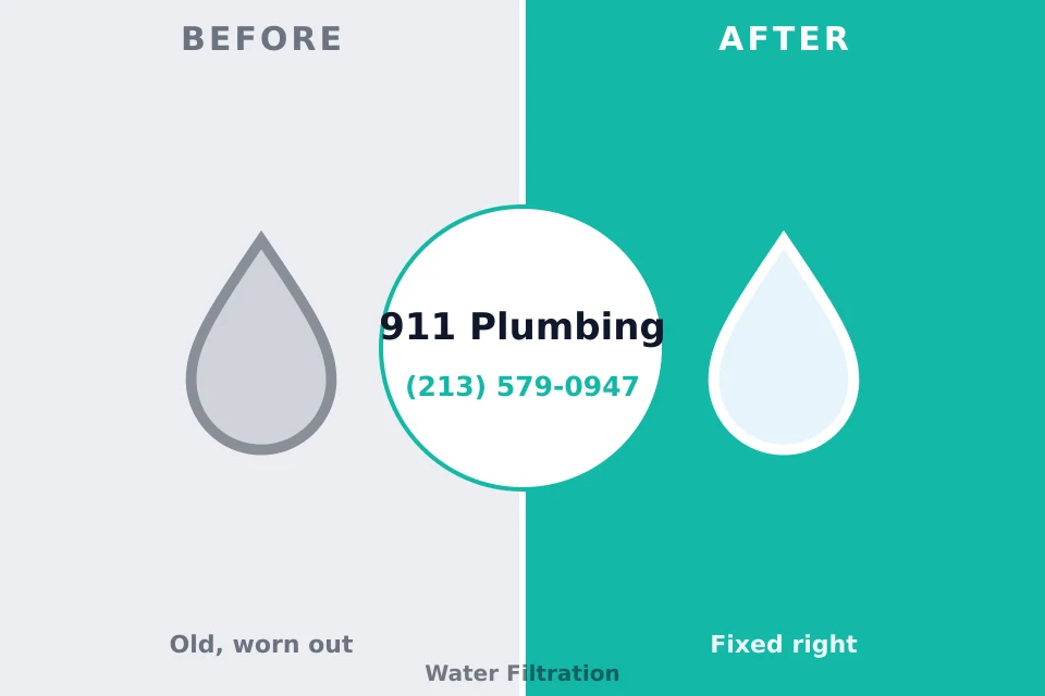 Before and after: plumbing company Atlanta, GA